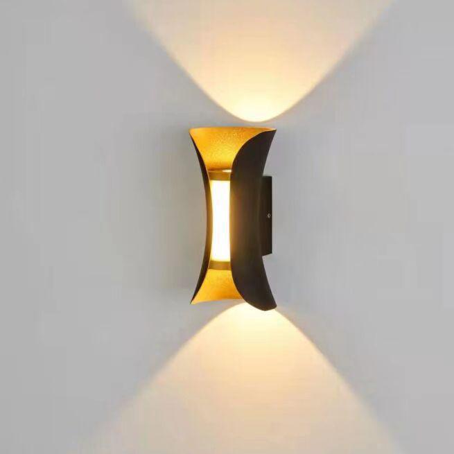 Aplica Led Exterior Thalla Neagra 12W 3000k