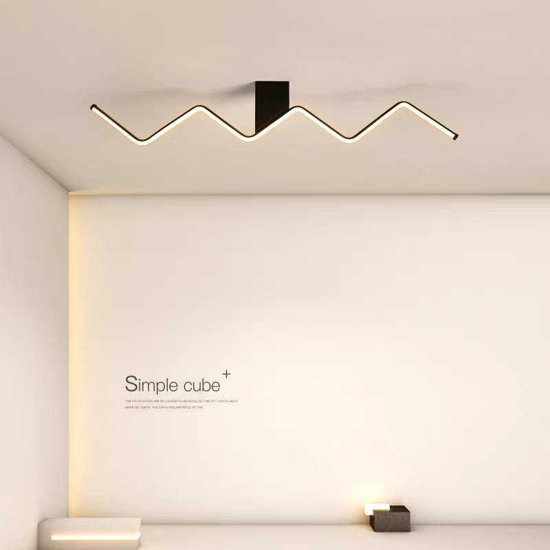 Lustra LED Carmela 56W 120cm Telecomanda