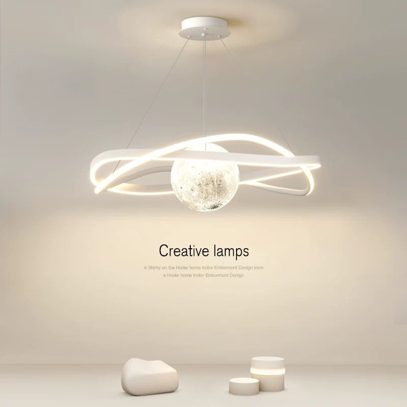 Lustra LED Alba Orphia cu Glob D500 61×2w+40w