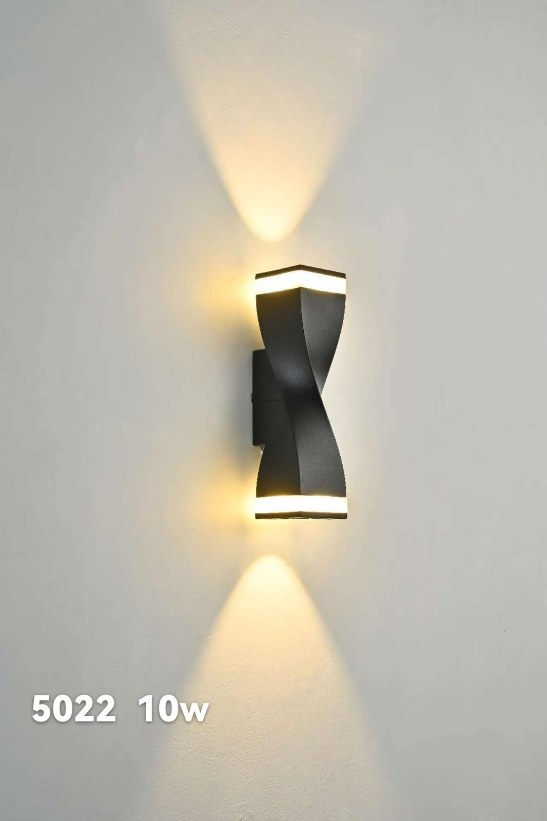 Aplica Led Neagra Althes Exterior L252 IP65