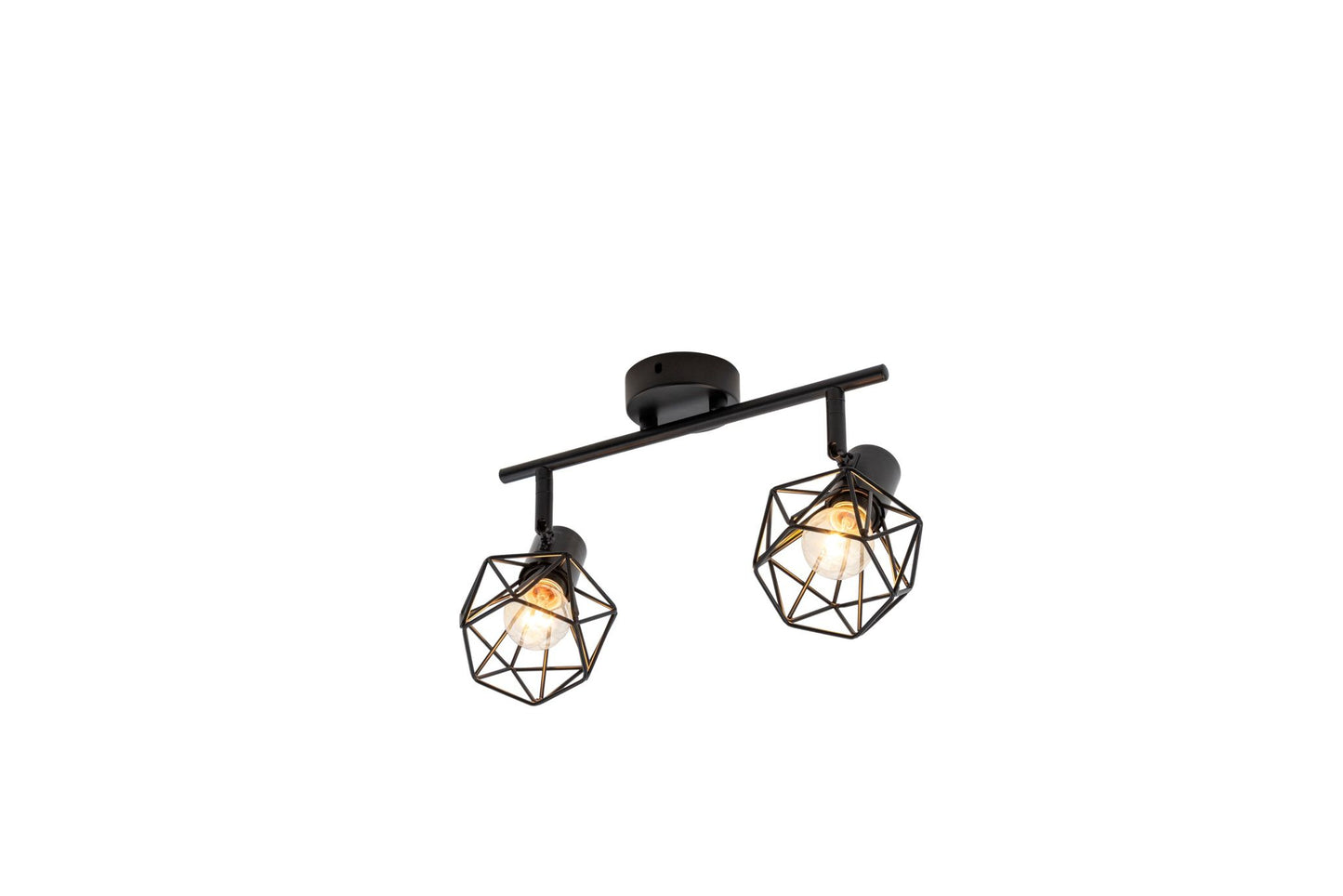 Lustra Rustica Colette Neagra D370 E14*2