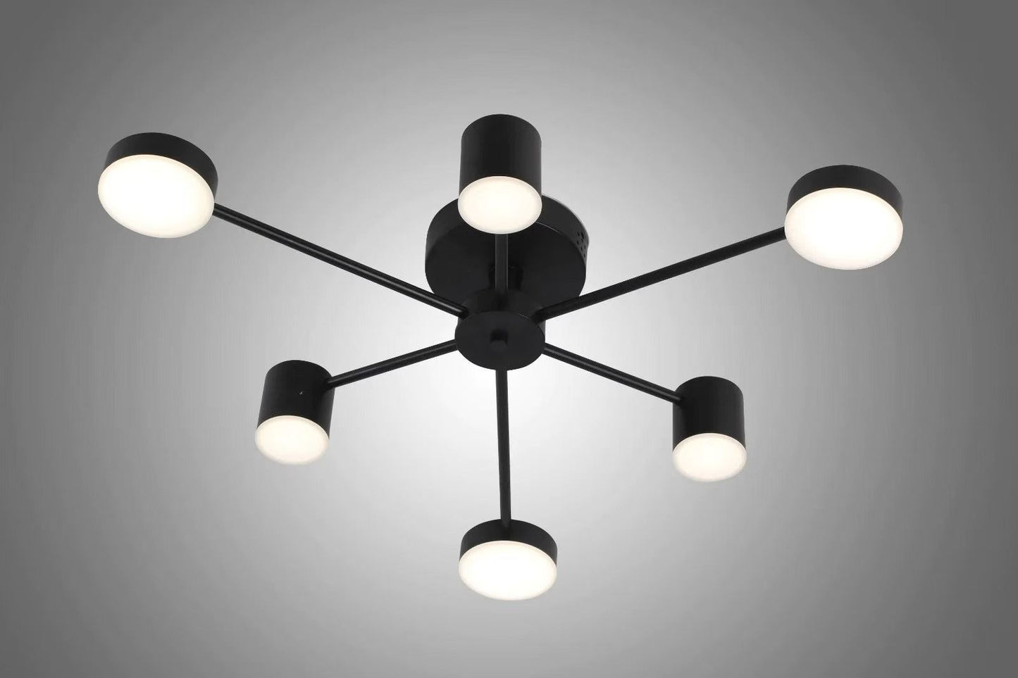 Lustra Led Neagra Rhiannon D880 54W