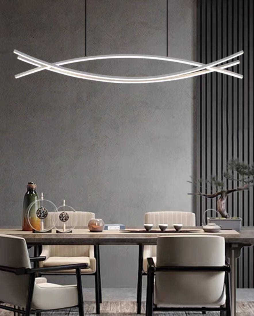 Lustra Suspendata Alba Xanthe, 120cm, 80W