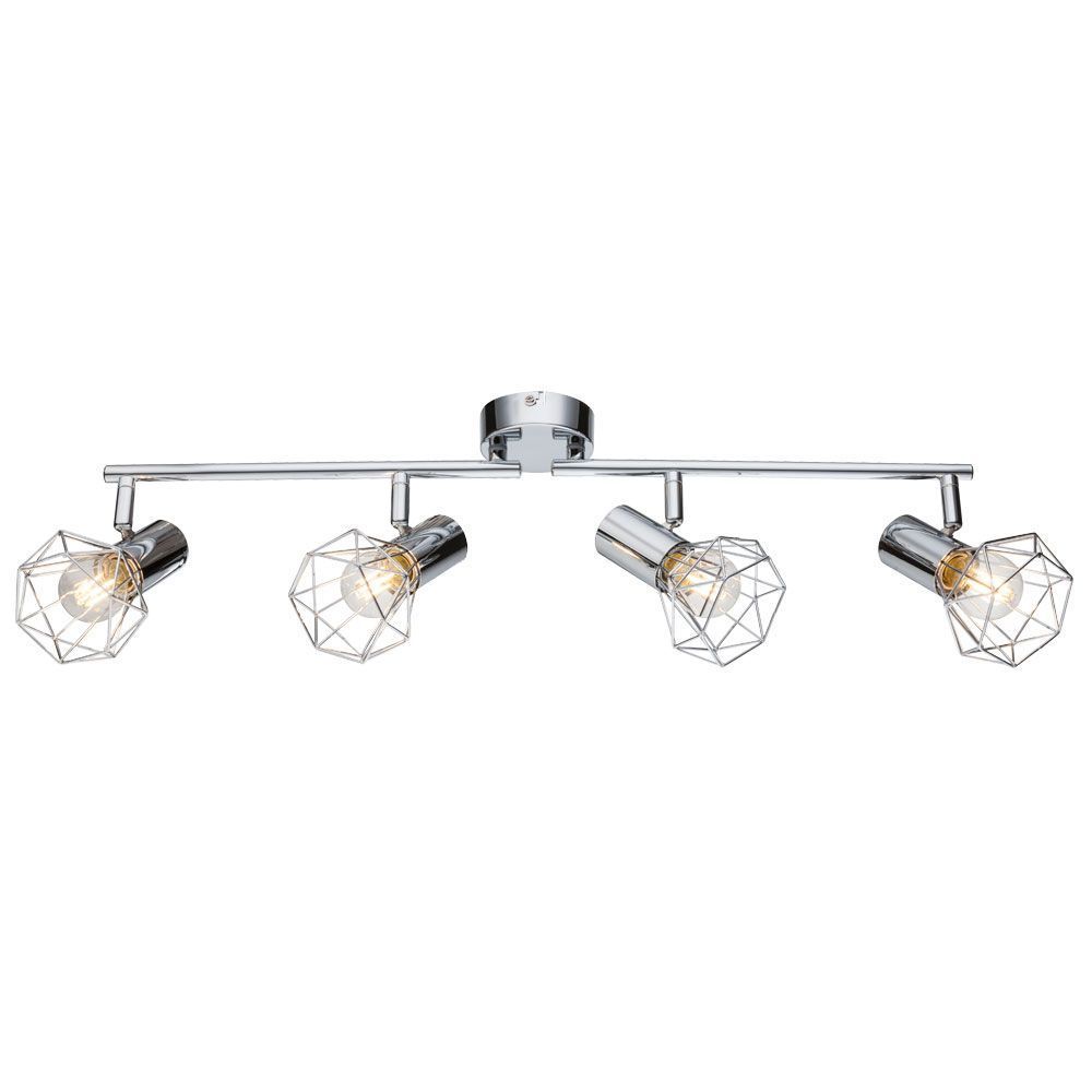 Lustra Rustica Argintie Clarice D480 E14*4