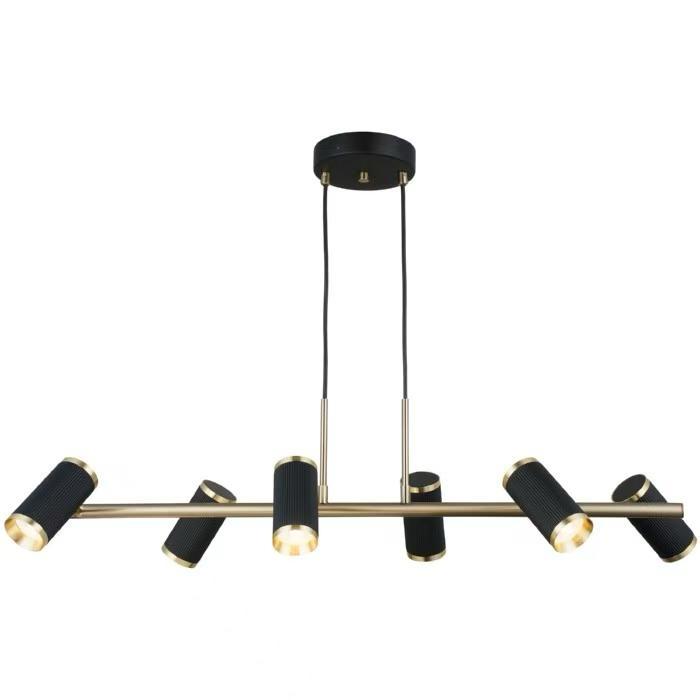 Lustra Neagra Athenes Aurie D1000 6X5W
