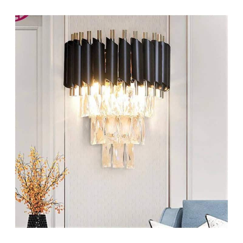 Aplica Perete Neagra Eleganta E14 Maxim 60W/Bec