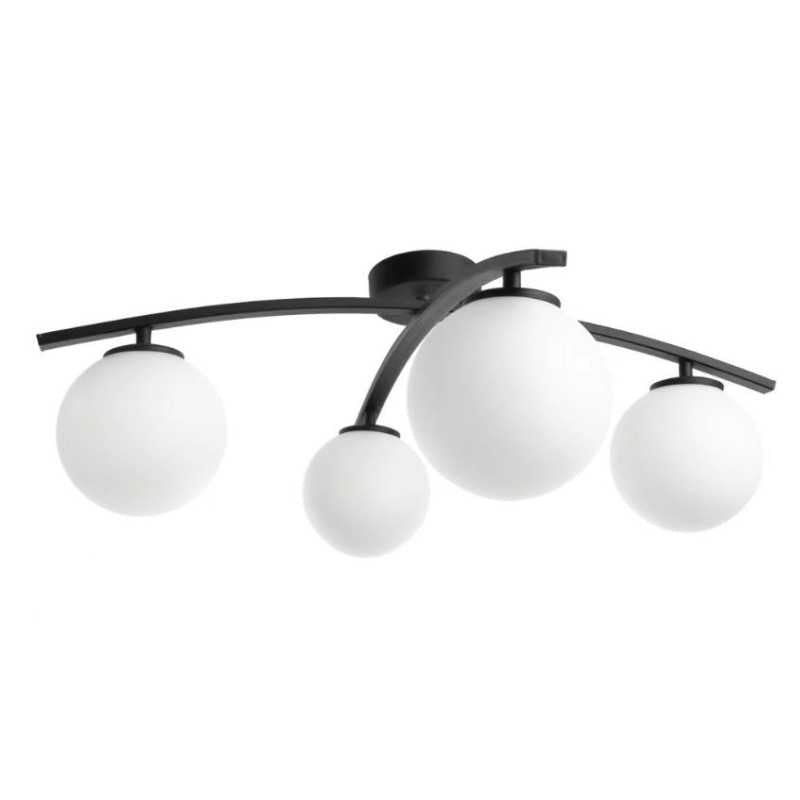 Lustra Yasma 4 Globuri Albe Mat E27x4