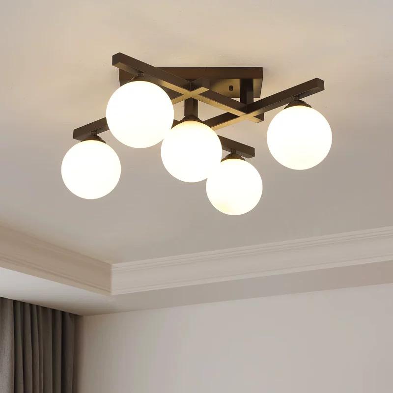 Lustra 5 Globuri Lucasta E27 D480×270mm