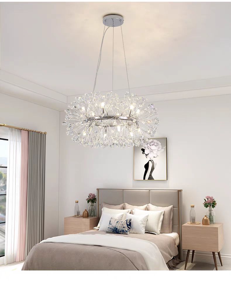 Lustra Led Argintie Eirae D500 G9X9