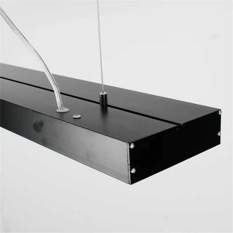 Lustra Led Neagra Fernes Office D1200 54W