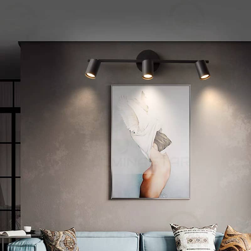 Lustra Vallentina BLACK Spot LED 45cm 3x10w