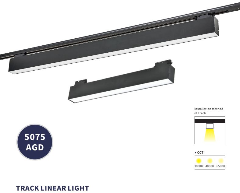 Lustra Neagra Aplicata Lunara L600 25w