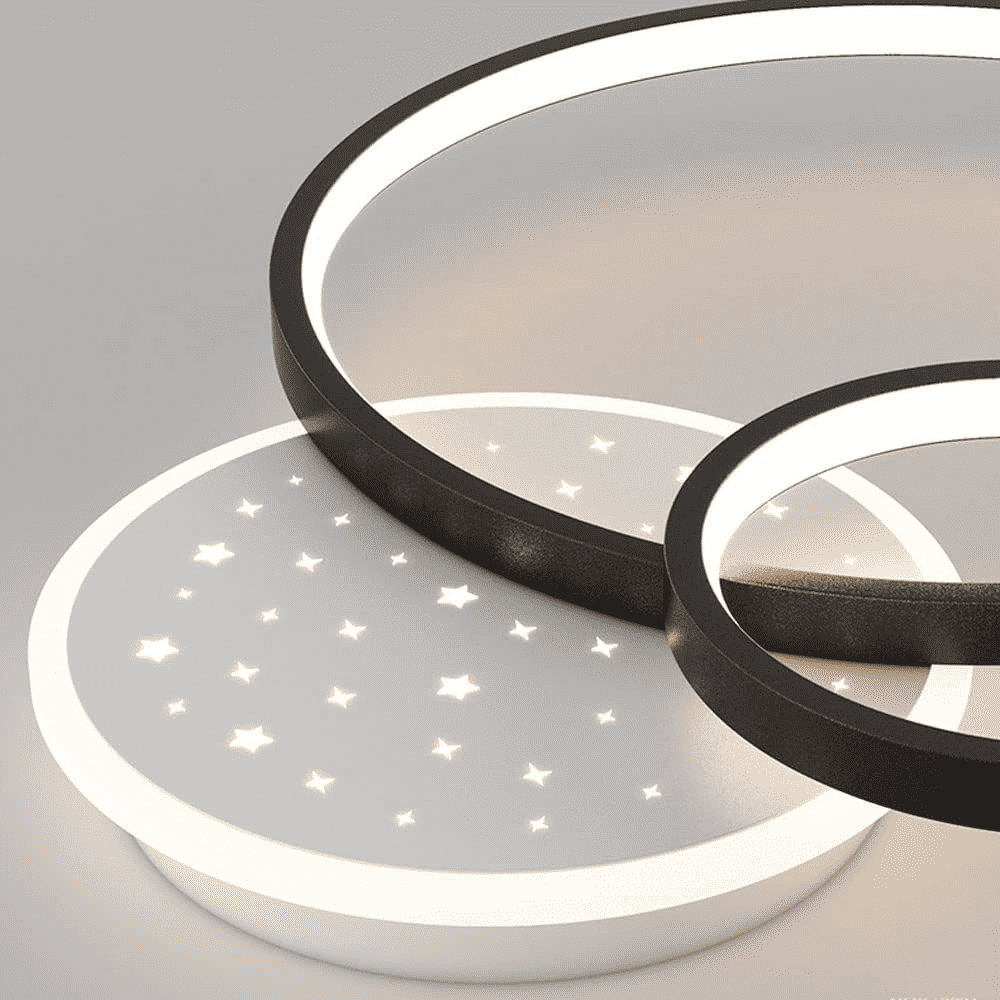 Lustra LED Thalia Black 108W Telecomanda 2.4G