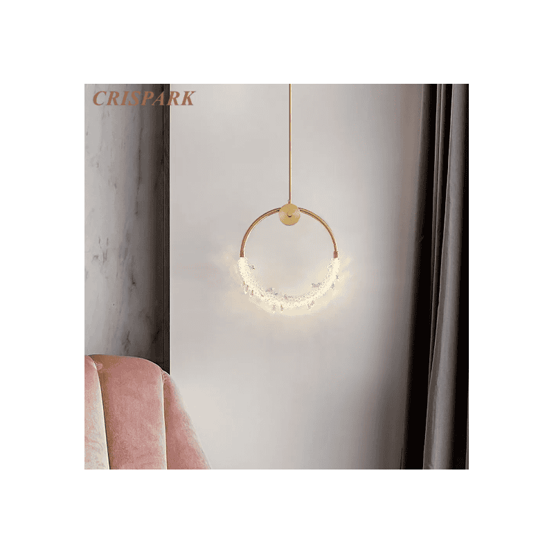 Lustra tip Pendul Yvette Auriu 30CM 35W 4000K