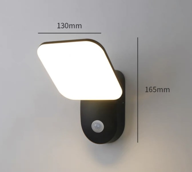 Aplica LED Giselle Senzor IP65 Lumina calda