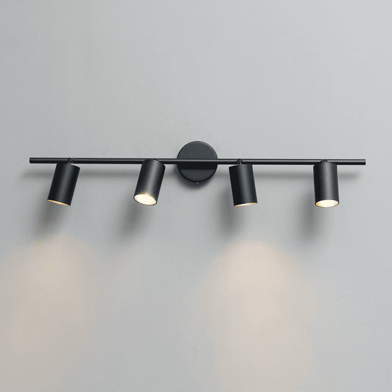 Lustra Gabrielle Spot LED Black 58cm 4x10w