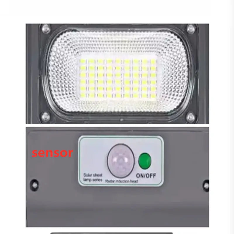 Lampa Incarcare Solara 200w, 160led, Telecomanda, Senzor De Lumina