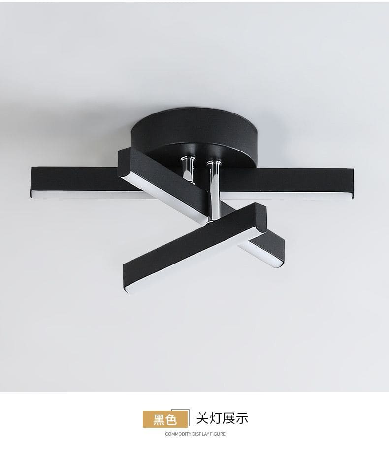 Plafoniera LED Eleanora Modern Black 24W