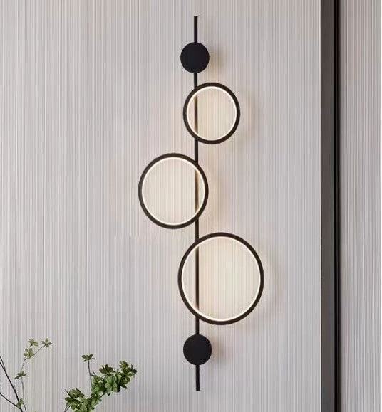 Aplica LED Desirees Black 106CM 76W