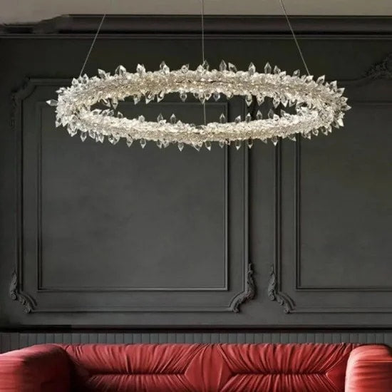 Lustra LED Eirlys Circle 40CM Telecomanda Wifi 2.4G