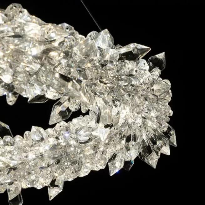 Lustra LED ARTEMISIA GOLD 400/600 Telecomanda 60 W