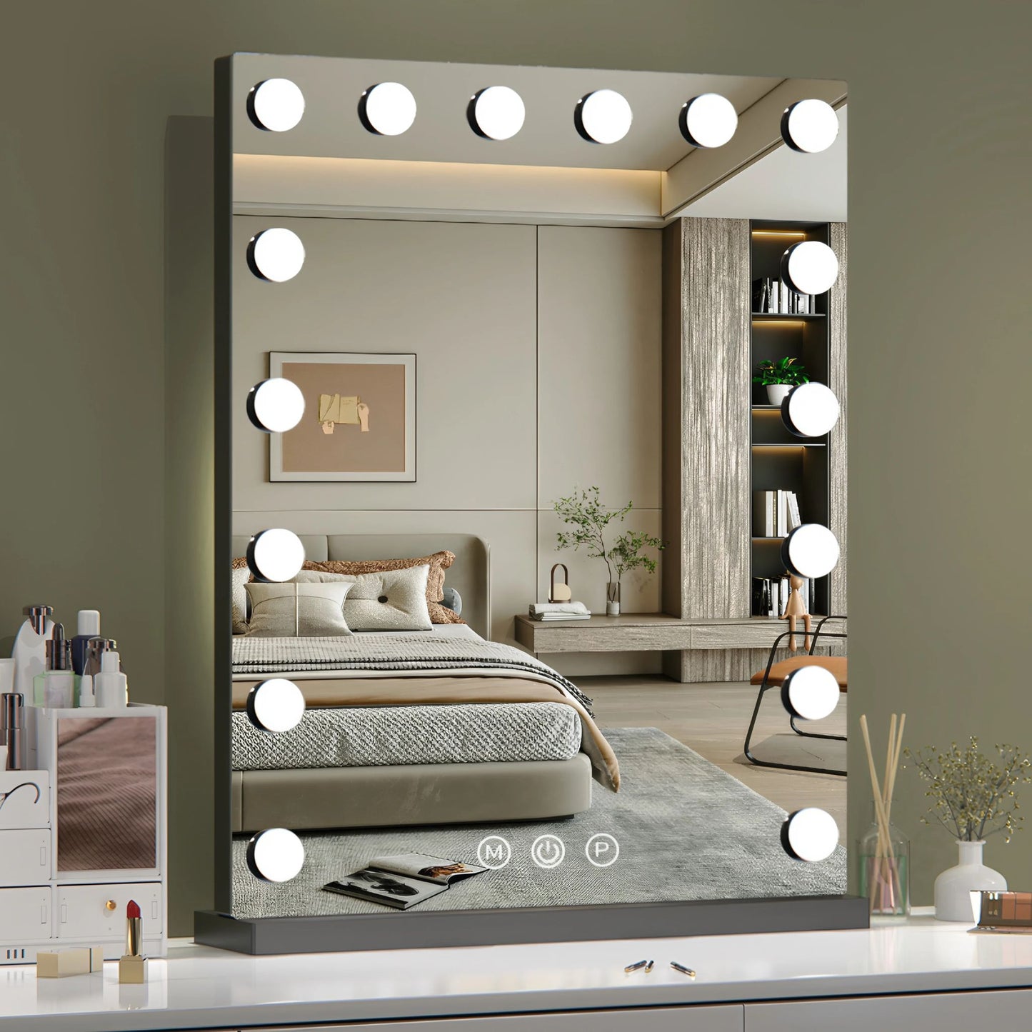 OGLINDA DE Machiaj CU LED 3 FUNCTII