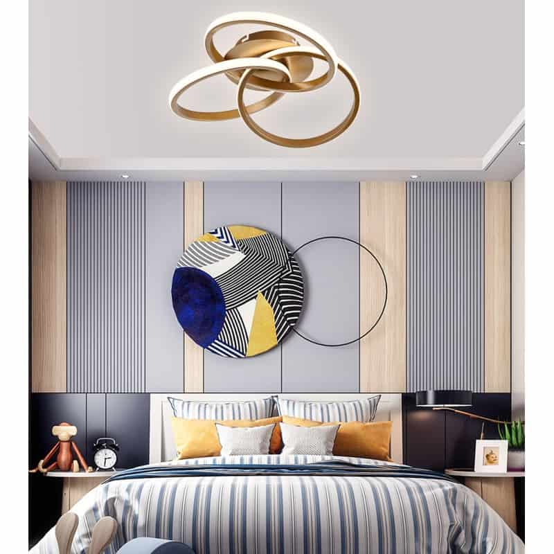 Lustra LED Goldeea Telecomanda 2.4G 84W