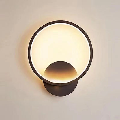 Aplica LED Serenella Black Rotund 22W
