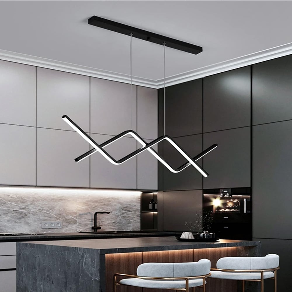 Lustra LED Grace Black Echivalent 285W