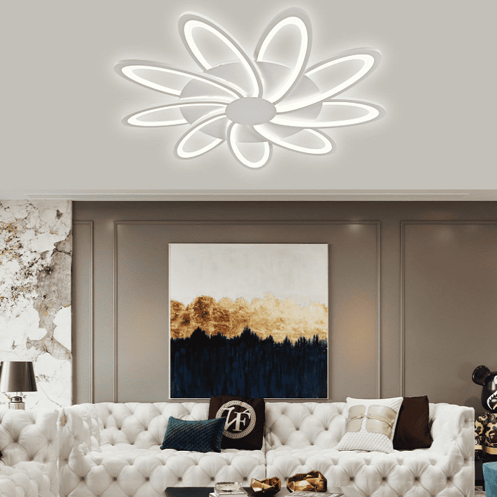 Lustra LED Scarlett White Telecomanda 2.4G