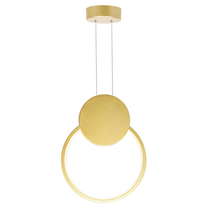 Lustra LED Ellie 3 Functii de lumina D22cm Gold 24W