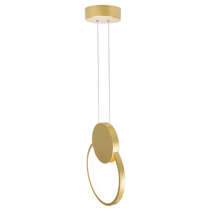 Lustra LED Ellie 3 Functii de lumina D22cm Gold 24W