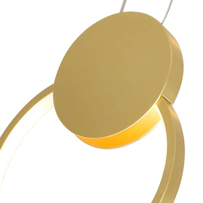 Lustra LED Ellie 3 Functii de lumina D22cm Gold 24W