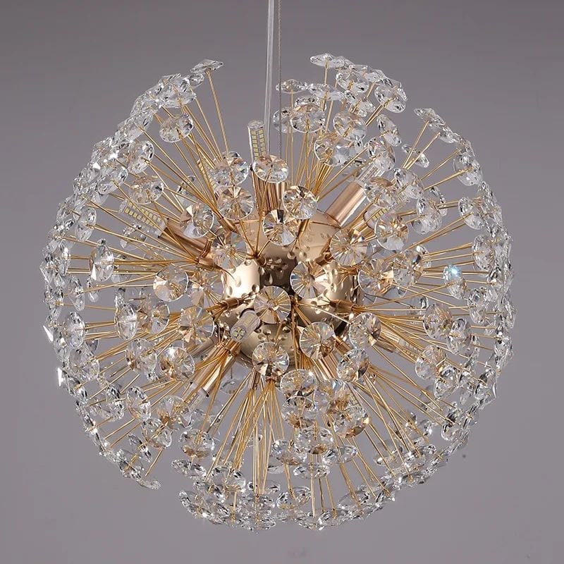 Candelabru Cristal Olivia Golden Globe D50cm