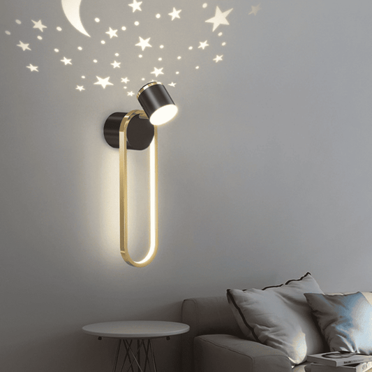 Aplica LED Iolanthe Black 35W Cer Instelat