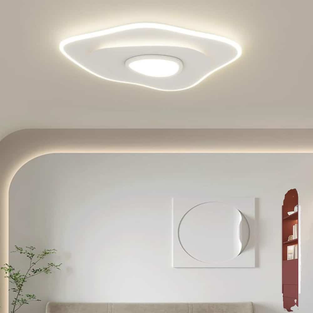 Lustra LED Stella Alb 124W Echivalent 500W