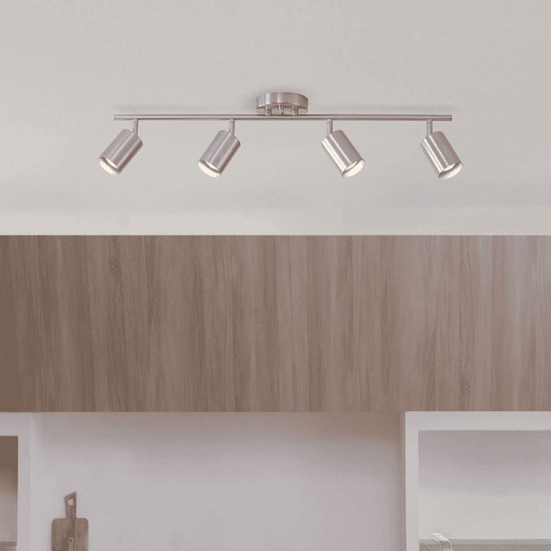 Lustra Estella Spot LED Chrome 58cm 4x10w