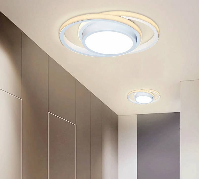 Lustra LED Plafoniera Alba Rotunda 46W