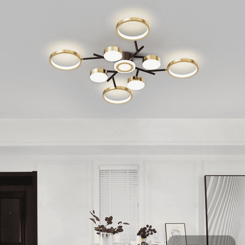 Lustra LED Zoey 56W Telecomanda Echivalent 300W