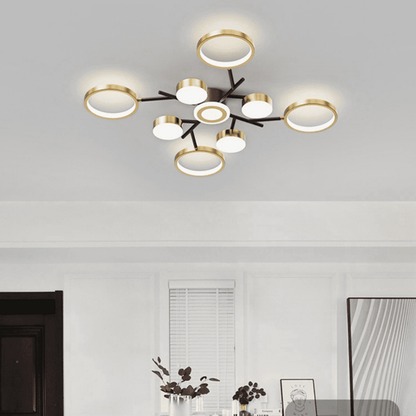 Lustra LED Zoey 56W Telecomanda Echivalent 300W