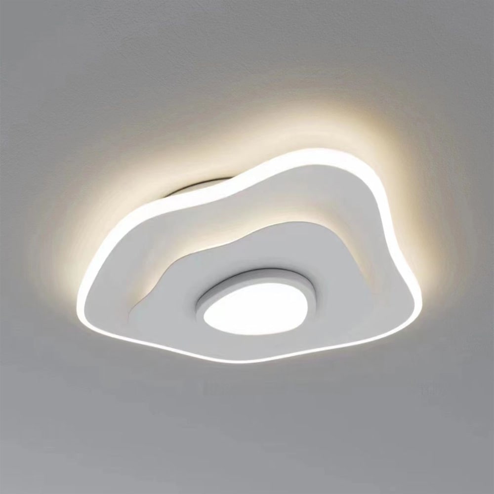 Lustra LED Stella Alb 124W Echivalent 500W