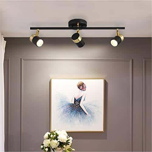 Spot LED Liniar 60cm Cora Black 16W