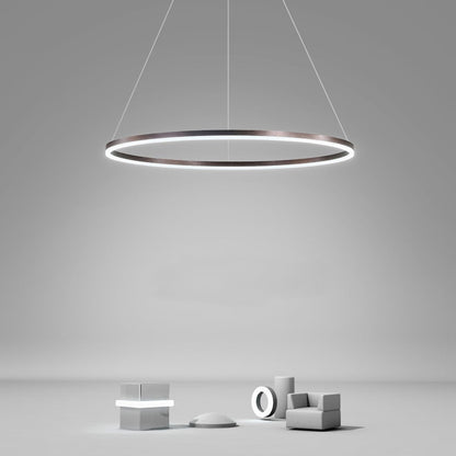 Lustra Led Althea Brown Ring Telecomanda 2.4G