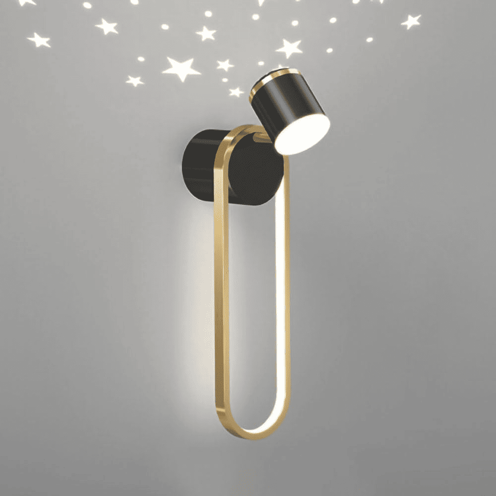 Aplica LED Iolanthe Black 35W Cer Instelat
