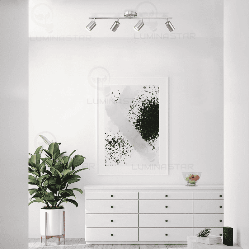 Lustra Estella Spot LED Chrome 58cm 4x10w