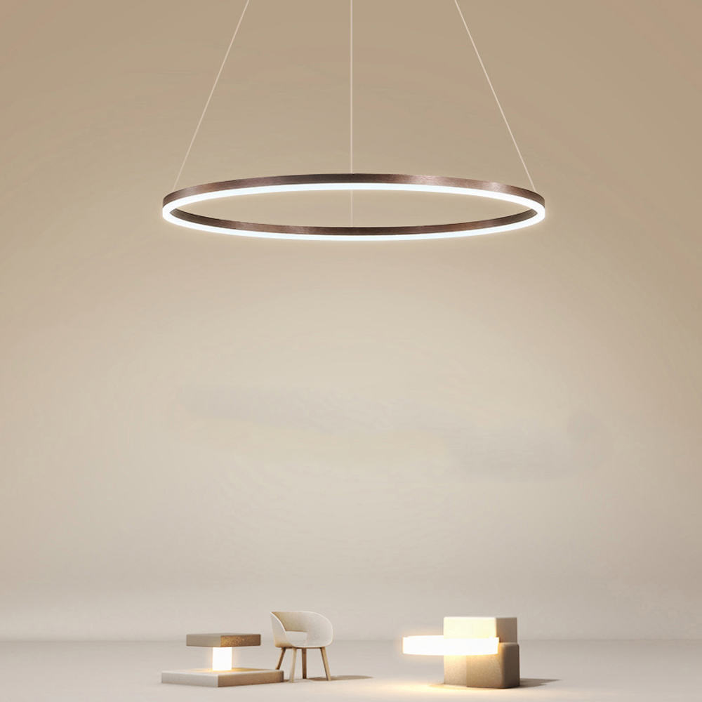 Lustra Led Althea Brown Ring Telecomanda 2.4G