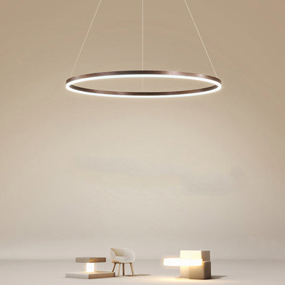 Lustra Led Althea Brown Ring Telecomanda 2.4G