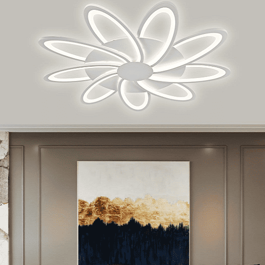 Lustra LED Scarlett White Telecomanda 2.4G