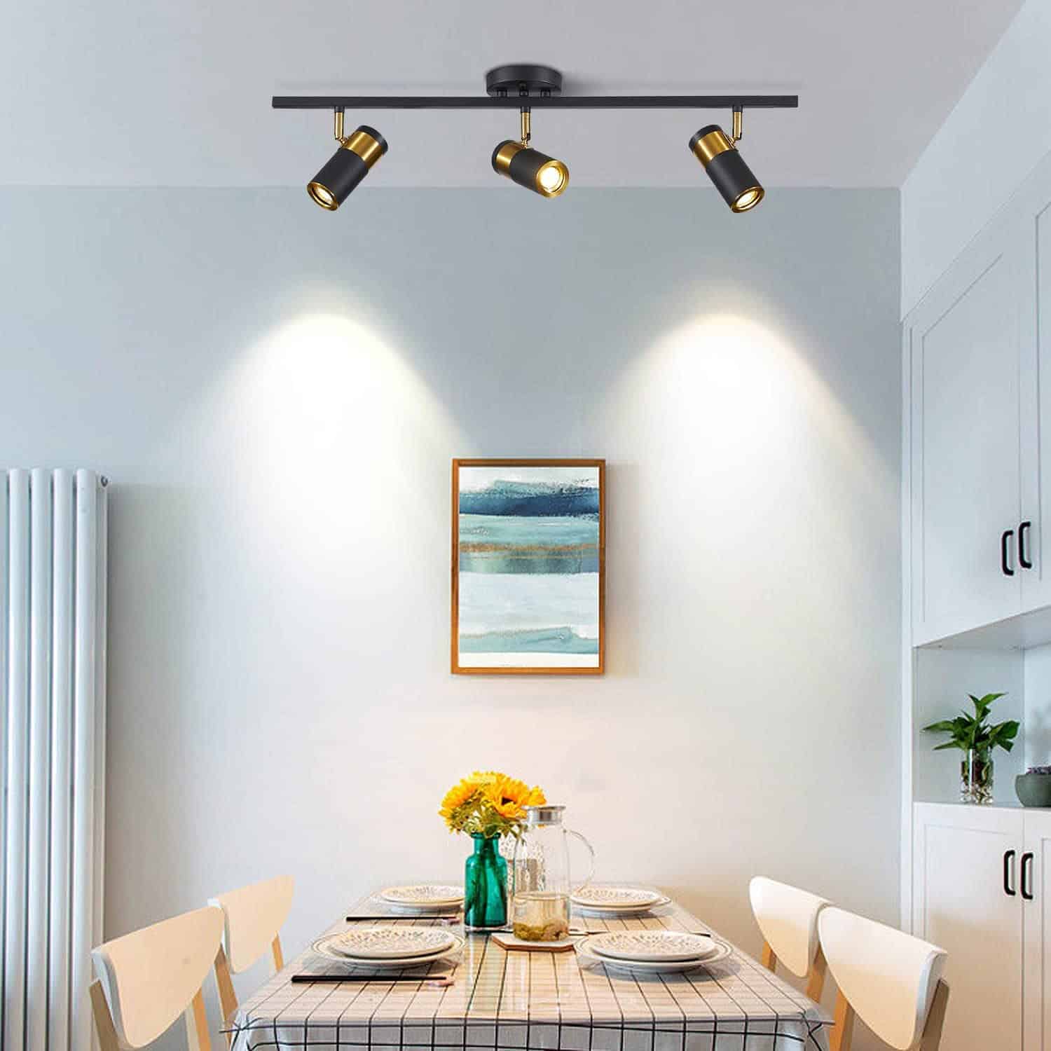 Spot LED Liniar 60cm Cora Black 16W