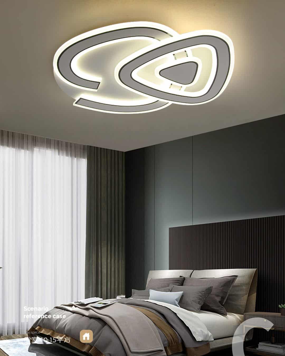 Lustra LED Kassia cu Telecomanda Wifi 2.4G